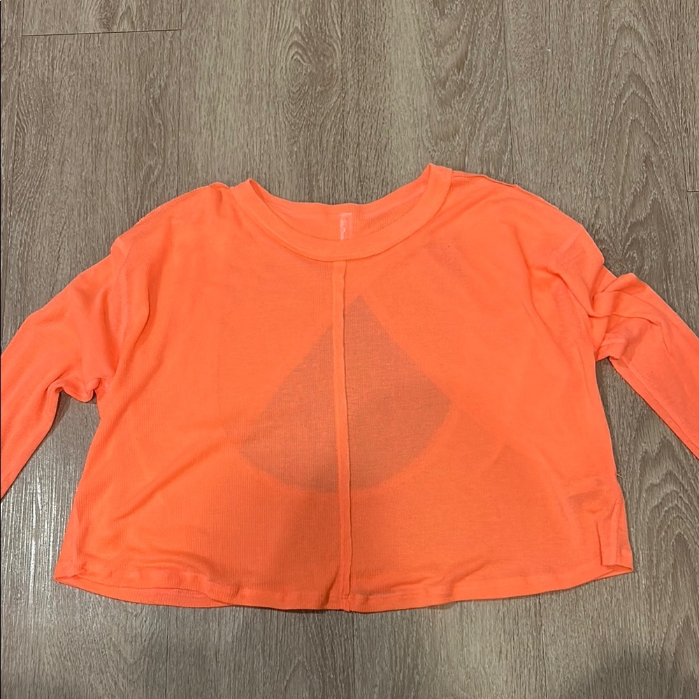 Free people Open back long sleeve